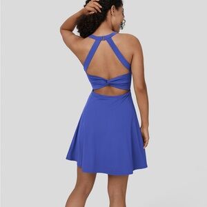 Halara Backless twisted Easy Peasy Dress